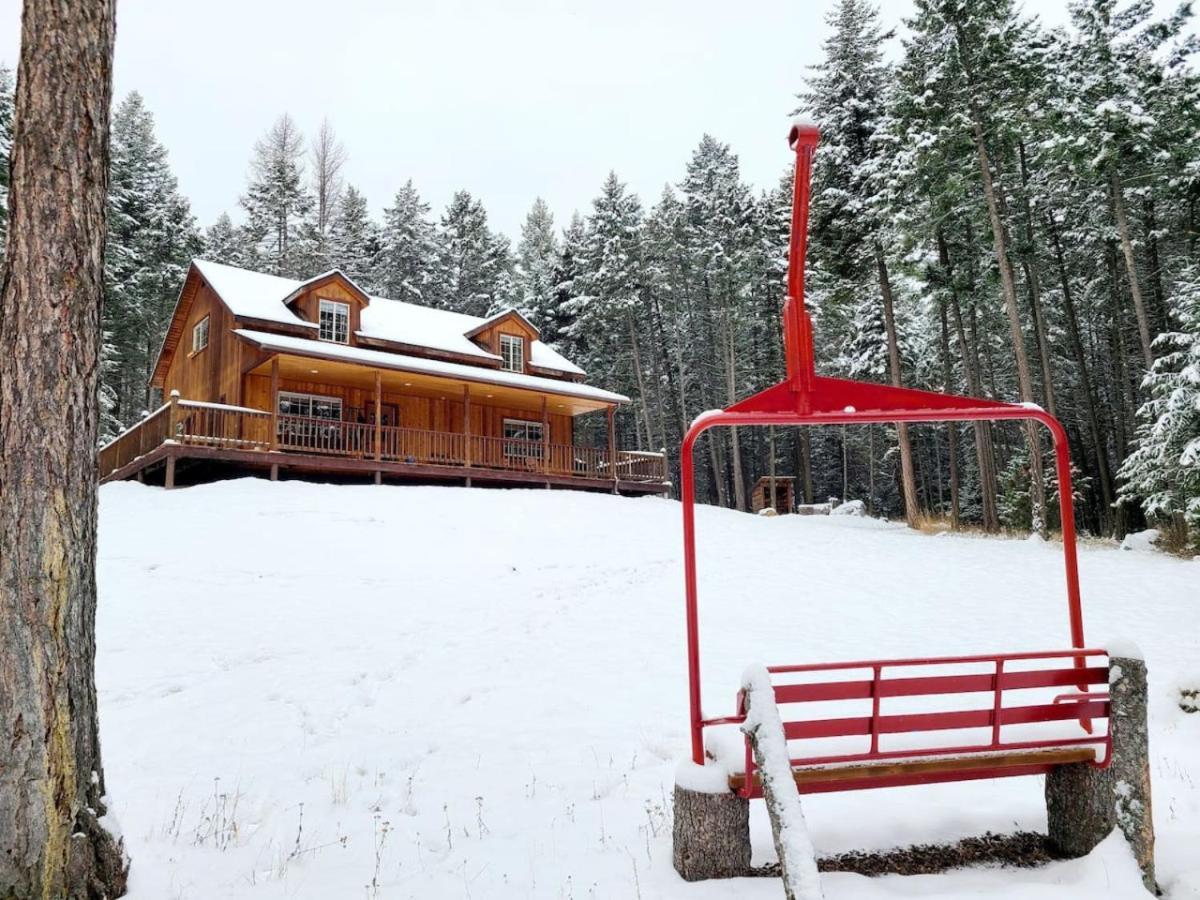 Blacktail Cabin Hideaway With Hot Tub Lakeside Exterior foto